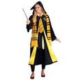 thumbnail image 3 of Harry Potter Peignoir Hufflepuff de Luxe pour Adulte, 3 of 7