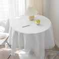 thumbnail image 4 of Outdoor Dining Table Tablecloth Wrinkle Table Cloth Kitchen Dining Room Decoration Fabric Table Cover for Holiday Party Dinner Multiple Sizes Available Table Cloths for Parties, 4 of 8