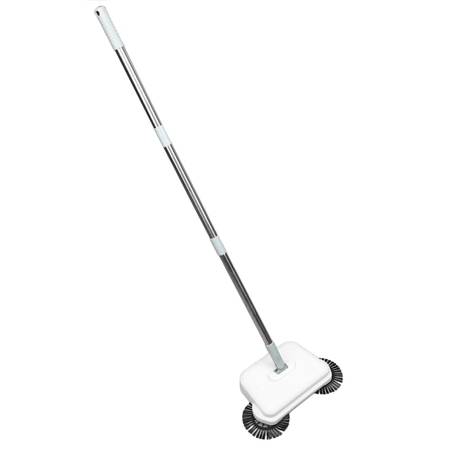 Balayeuse à Pousser à la Main, Combo Balai-Serpillière Pliable pour Salon