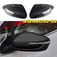 thumbnail image 1 of 2 Pcs Garniture de Couvercle de Rétroviseur en Fibre de Carbone pour Kia Forte K3 2014-2018, 1 of 4
