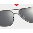 thumbnail image 4 of Polarized Men Driving Cycling Sunglasses Metal Retro Outdoor Sun Shading (Color : D, Size : Medium), 4 of 4