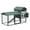 Green, variant on PawHut Chicken Coop Hen House with Nesting Box & Run, Grey