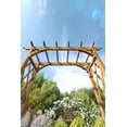 thumbnail image 3 of Vita 55"L x 21"W x 88"H Heartwood Cedar Arbor, Golden Brown, VA68897, 3 of 5