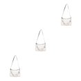 thumbnail image 2 of maskred Underarm Bag For Fashionable And Versatile Women For Everyday Wide white 3Set, 2 of 6
