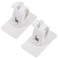 thumbnail image 4 of 2pcs Self Adhesive Universal Curtain Rod Brackets Hooks Holders, 4 of 8