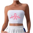 thumbnail image 2 of Tube Tops, Womens Printed Strapless Yoga Exercise Chest Wrap Pullover, 2 of 4