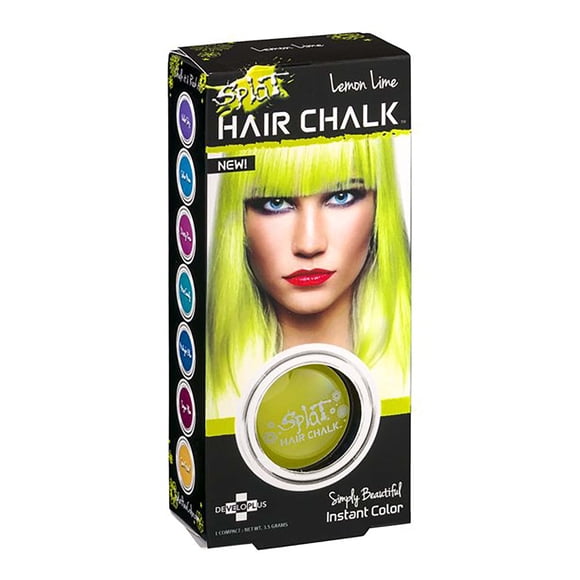 Splat Hair Chalk | Lemon Lime | Temporary Hair Color