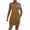 Brown, variant on Flowy Dress T Shirt Dresses for Women Off-Shoulder Long Sleeve Dress Casual Loose Fitting Fall Fashion Crewneck Mini Dress with Pockets Princess Dresses S-63 Brown S