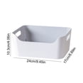 thumbnail image 3 of MTBLYS Plastic Storage Box Kitchen Organizer 24X17X10.3Cm Snack Container Household Clutter Bin Drawer Cabinet Use, 3 of 6