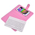thumbnail image 1 of Greensen Universal Wireless Bluetooth Keyboard Flip Case Cover with Stand for iOS/ Android Phones, phone bluetooth keyboard, universal bluetooth keyboard stand, 1 of 5