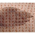 thumbnail image 4 of oneOone Viscose Chiffon Fabric Spiral Block Print Fabric By The Yard 42 Inch Wide, 4 of 4