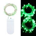 thumbnail image 1 of 2M/6.6FT 20 LED Fairy Starry Copper Wire String Battery Operated Powered IP65 Water Resistance Extra Flexible Bendable Light Strip for Holiday Christmas Xmas Halloween Festival Decorations, 1 of 8