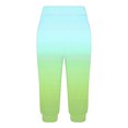 thumbnail image 4 of Yuyuzo Womens Capri Pants High Waisted Drawstring Sweatpants Running Gym Cropped Trousers with Pockets, 4 of 6