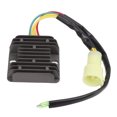 thumbnail image 2 of Motorcycle Voltage Rectifier, Heat Sink Design Volt Stabilizer 5 Wires Antiaging  Replacement For TRX300FW FOURTRAX 4x4 1993-2000 For Repair, 2 of 8