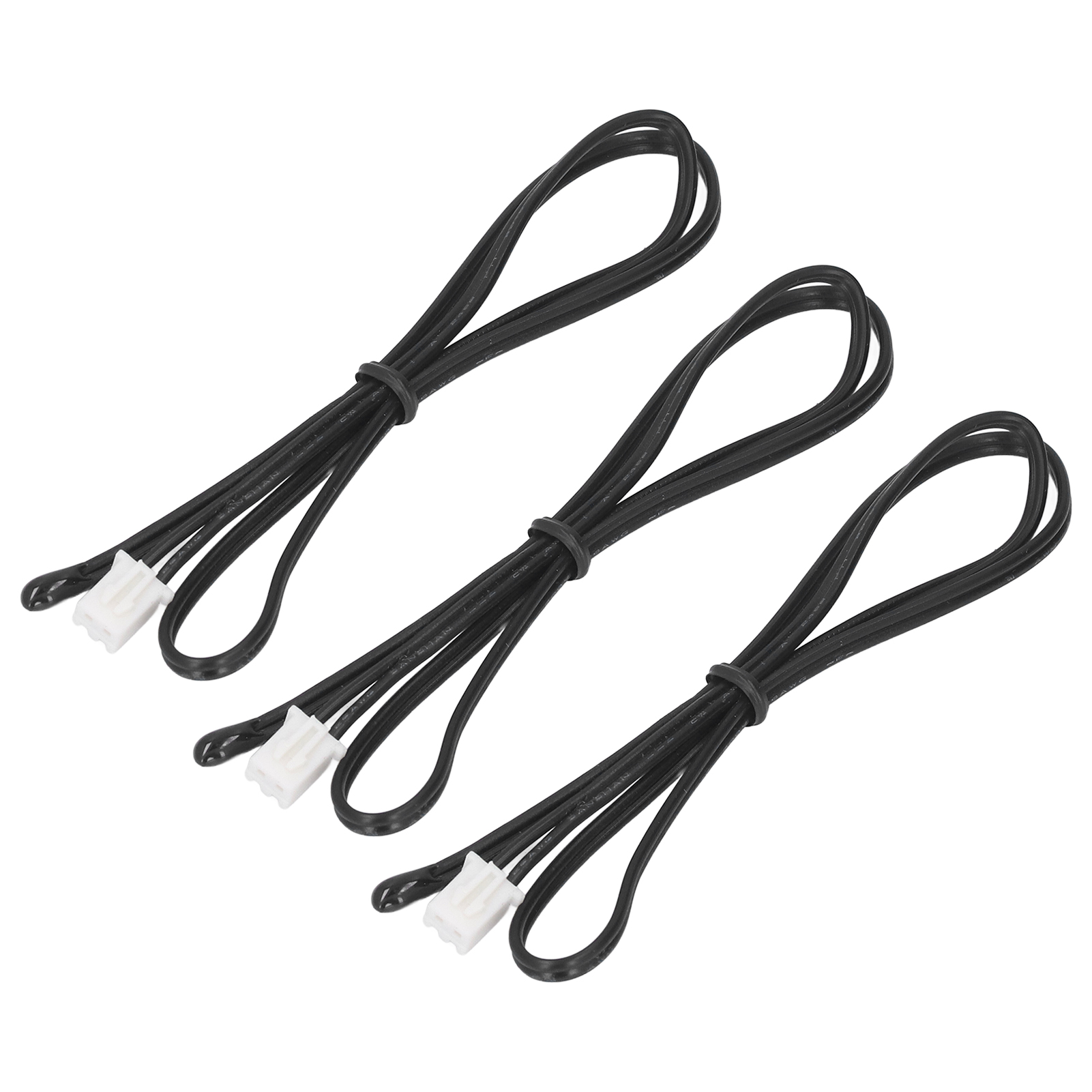Sonde de Température 10K, Matériau PVC Sensible Sonde de Température Résistante à la Rouille pour Climatiseurs pour Réfrigérateurs