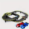 thumbnail image 4 of Electric Car Racing Children's Toy Racing Track Set Includes 2 Hand Controllers And 2, 4 of 5