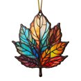 thumbnail image 1 of Meitianfacai Acrylic Flat Printing Leaves Christmas Decorations Christmas Tree Decorations Hanging Pendants, 1 of 5