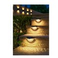 thumbnail image 4 of Clearance! JMYHOAM Solar Fence Lights, Solar Powered Outdoor Fence Lighting for Fence Step Stair Post Wall（BLACK Shell） Outdoor and Garden, 4 of 5