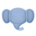 thumbnail image 4 of Elephant Suction Plate, Suction Cups Baby Suction Plate Self Feeding  For Home Brownish Red,Green,Blue, 4 of 8