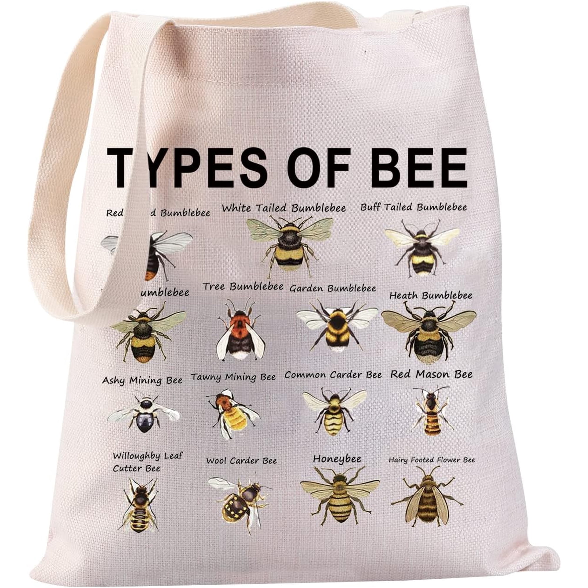 小物 Bee JYTAPP Bee Lover Gifts Canvas Tote Bag - Honey Bee Theme Shoulder