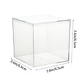 thumbnail image 2 of Birdeem Gift Boxes with Lids, Small Gift Boxes, Transparent Acrylic Storage Box with Plastic Lid Toys Wedding Birthday Party Gifts Candy Box, Storage Boxes with Lids, 2 of 7