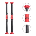 thumbnail image 3 of KAKOWELY Dumbbell Bar 2pcs 50cm Dumbbell Bars Dumbbell Handles Weight Lifting Spinlock Collar Set with 4pcs Nuts for Gym Barbells Dumbbell Bars Strength Training (Random Color), 3 of 5