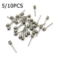 thumbnail image 4 of Football inflator needle Pump Rugby Ball Basketball Valve Adaptors Air Pin X10, 4 of 6