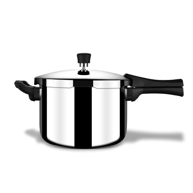 Xpress Cooker Triply Pressure Cooker Broad | Induction Cooker, Outer Lid Pressure Cooker 8 Liters