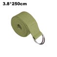 thumbnail image 2 of Strap for Stretching – Yoga Stretching Strap Thick Durable Cotton with Adjustable Ring, 2 of 5