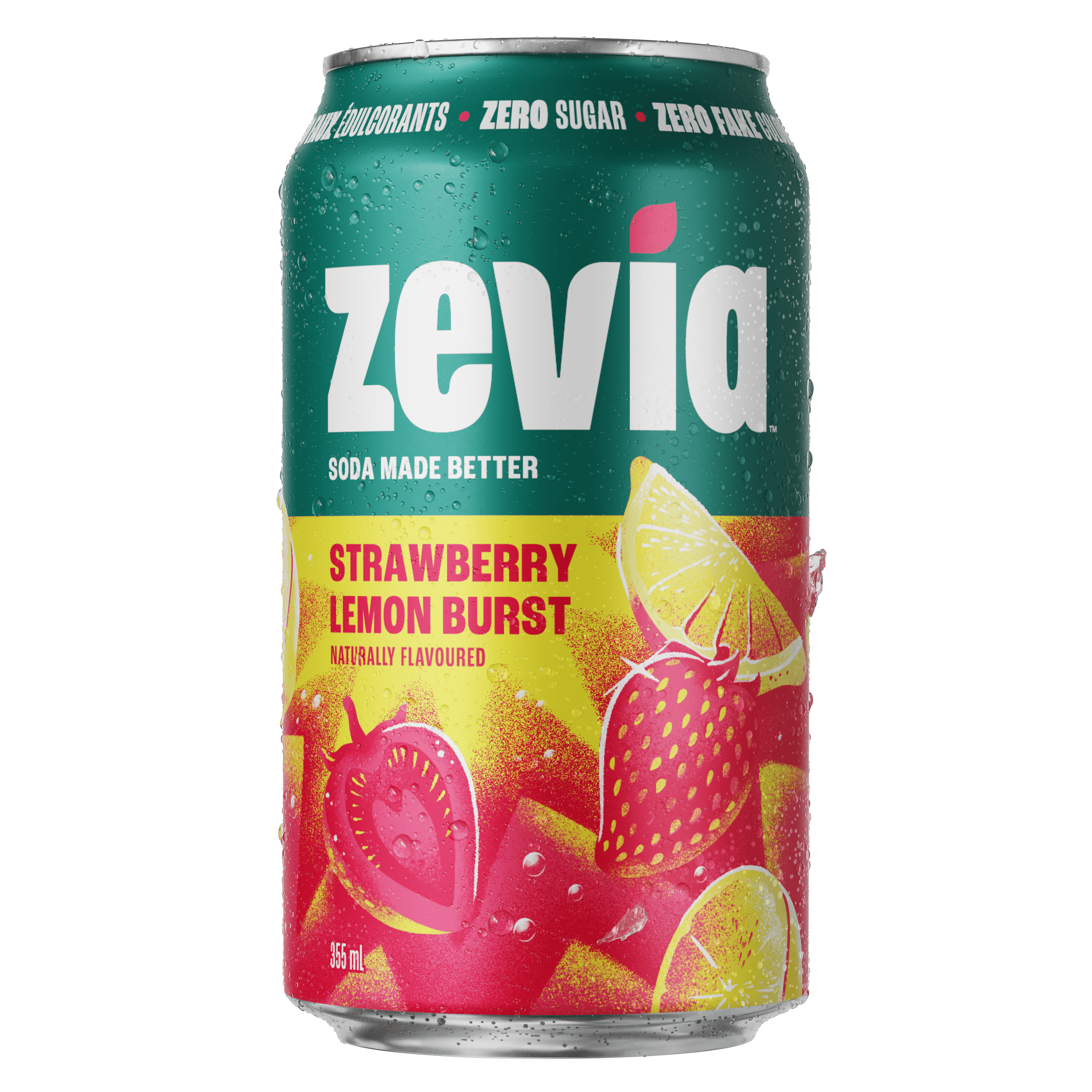 Zevia Strawberry Lemon Burst 355 ml