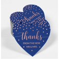 thumbnail image 2 of Inkdotpot Rose Gold Foil Paper Hang Tags Thanks From The New Wedding Favor Tags 50 Pieces, 2 of 6