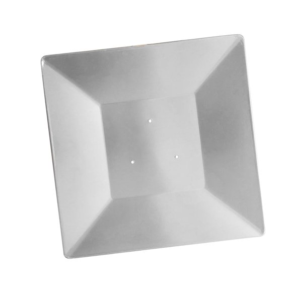 relayinert Square Replacement Heat Reflector 4 Sided Outdoor Heater Pyramid Patio Reflector Durable Hole Distance 11cm