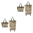 thumbnail image 2 of Ruiboury Foldable Shopping Trolley Bag Multifunctional And Fashionable Wide Application English newspaper 2Set, 2 of 6
