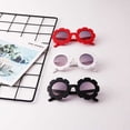 thumbnail image 4 of pitrice Kids Sunglasses Sun Flower Eye Protection Glasses Performance Decor Goggles Prop for Girls Boys, 4 of 7