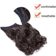 thumbnail image 3 of Extensions de Cheveux à Fil Invisible Miracle Ligne de Poisson Secrète Soyeuse Lisse Postiches Synthétiques, 3 of 5
