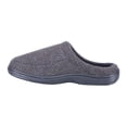 thumbnail image 3 of Isotoner® Men's Multi Tweed Hoodback Slippers, 3 of 5