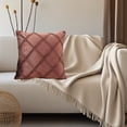 thumbnail image 2 of Renjiang Housse de Coussin Décorative à Carreaux Rétro Style Ferme pour l'Extérieur, Housse de Coussin Taie d'Oreiller pour Sofa 18 x 18 Pouces, 2 of 6
