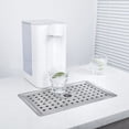 thumbnail image 4 of Stainless Steel Kitchen Sink, 13x7.87inch Single Bowl Kitchen Sink with Strainer & Drying Rack, Small Bar Sink Workstation Sink for RV, Travel Trailer,  Kitchen, and Bar, 4 of 7