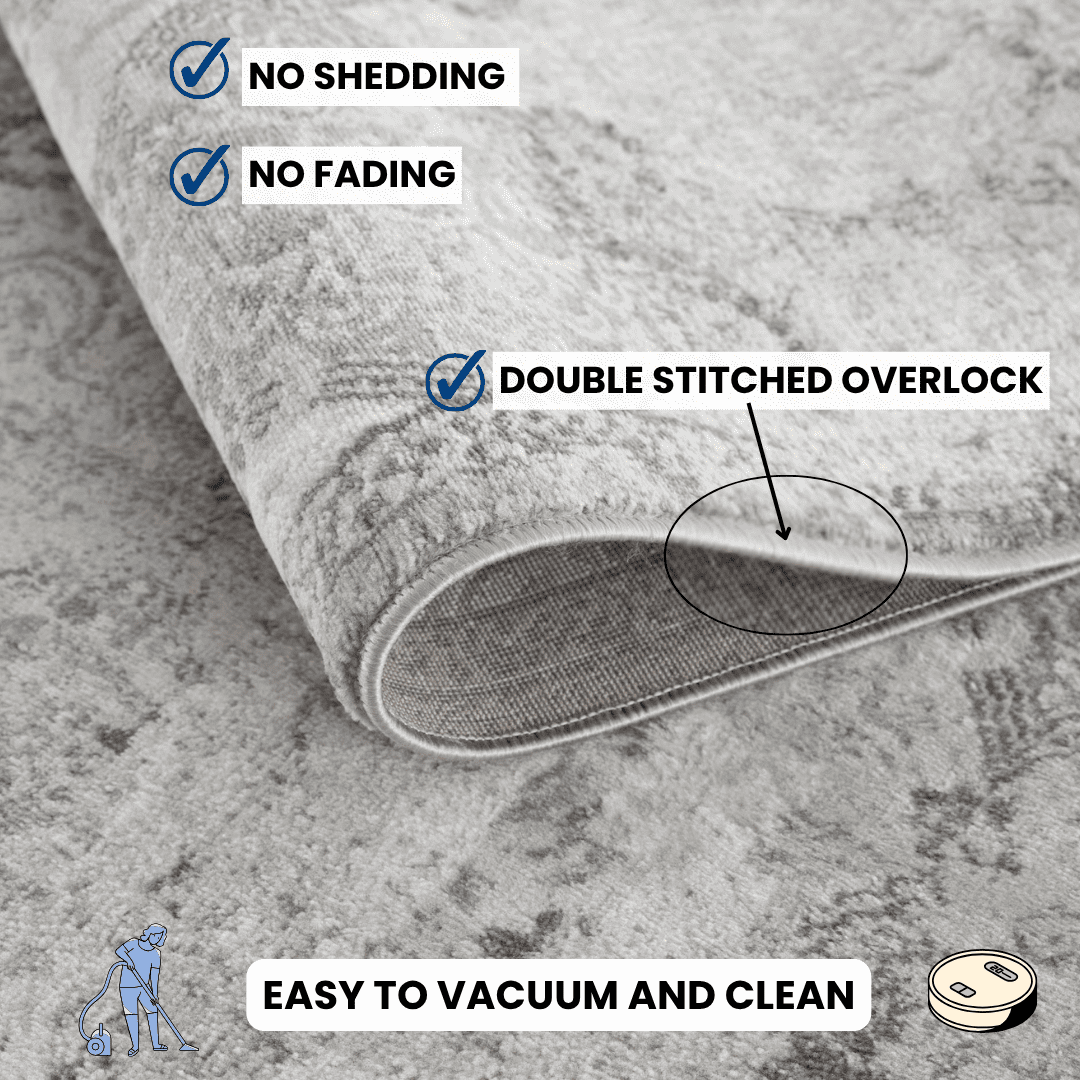Rug Branch Havana Collection Traditional Distressed Area Rug