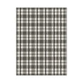 thumbnail image 1 of Mainstays Indoor Modern Plaid Machine-Tufted Gray and White Area Rug, 3' x 4', Machine Washable, Non-Slip Backing, 1 of 5