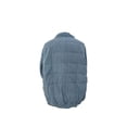 thumbnail image 4 of Kmbangi Women Stand Collar Long Sleeve Solid Color Full Zip Quilted Jackets, 4 of 5