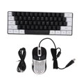 thumbnail image 2 of Clavier de Jeu Rétroéclairé RVB, Clavier Filaire Rétroéclairé Multicolore avec Sensation Mécanique, Conception Ergonomique, Prêt à l'Emploi pour 10, Mac OS X, 2 of 7