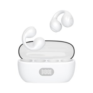 Meitianfacai True Earbuds Headphones with Earhook,LED Power Display，Long Playtime,Noise Cancelling,BT 5.4,Over-Ear Earphones with Microphone for iOS Android Cell Phone