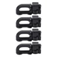 thumbnail image 1 of Raccord Double L, Lot de 4 Robustes pour Lit de Camion, Remorque, Pickup RV ATV, Raccord en L en Acier au Carbone, 1 of 7
