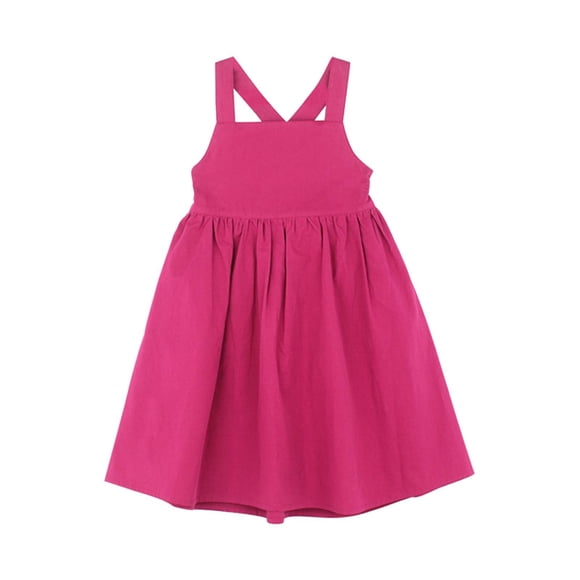 Ketyyh-chn99 Flower Girl Dresses Gift Tulle Tutu Dress for Toddler Sleeveless Girls Baby Short Long Sleeve Tutu Princess Skirt Hot Pink ,5-6 Years