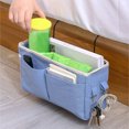 thumbnail image 2 of HUASHENG Transparent Blue Vacuum Compression Bag Storage Bag Hand Rolled Vacuum Travel Down Jacket Cotton Quilt Moving Storage Bag (boxed With Hand Pump), 2 of 4