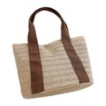 thumbnail image 1 of Canvas Beach Bag Tote Spacious Durable for Beach Trips and Gifting Multicolored, 1 of 2
