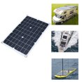 thumbnail image 4 of Yeacher Solar Panel with USB Port Monocrystalline Silicon Solar Cell for DIY Camping Waterproof Solar Panel Compatible for iPhone, 4 of 7