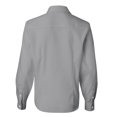 thumbnail image 2 of Van Heusen Chemise Oxford Sans Repassage pour Femmes, L, Gris Français, 2 of 2