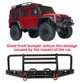 thumbnail image 2 of Zyyini Pare-Chocs avant Réglable en Métal pour Voiture RC SCX10 TRX4 1/10, 2 of 8